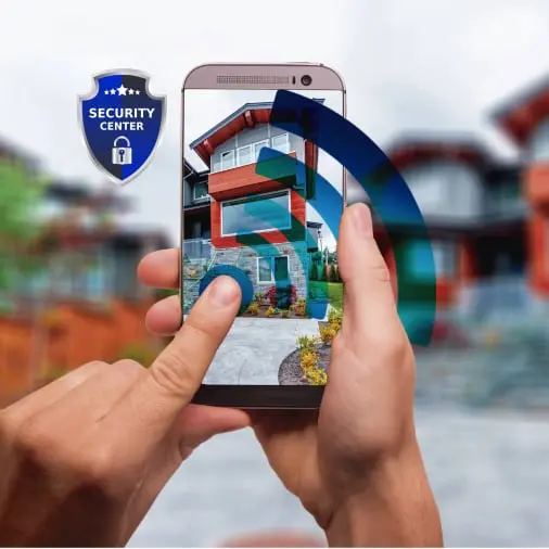 Alarma hogar inalámbrica controlada por celular