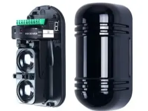 Barrera infra roja 2 haces 60 metros alcance