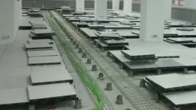 Instalación cabreado datos piso ducto