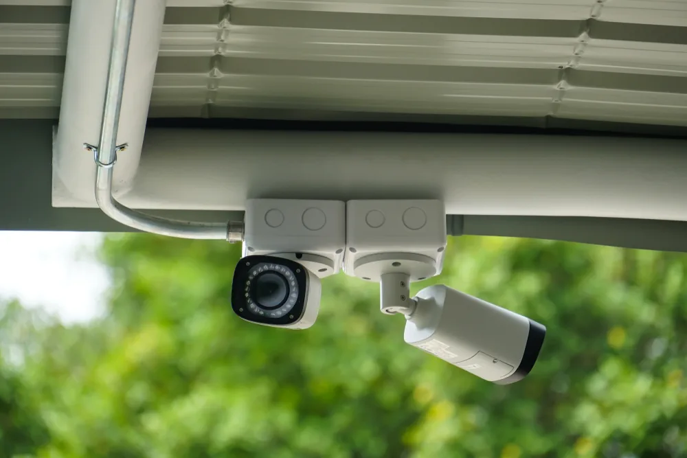 Instalación cámara de vigilancia exterior