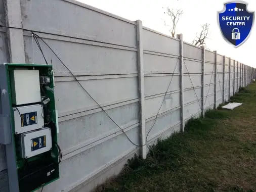 Instalación de alarma rotura muro perimetral