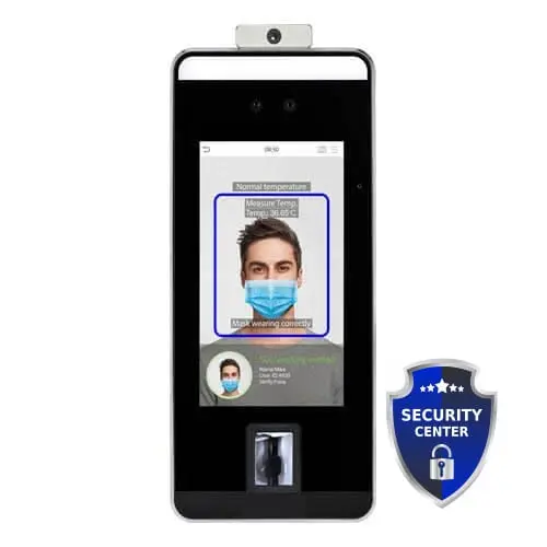 Control acceso control de uso cubrebocas y temperatura