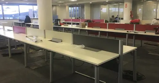 Cableado internet puestos de oficina