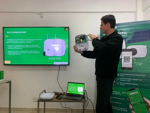 Certificación alarma inalámbrica Intelbras