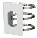 DAHUA PFA162 – Soporte DAHUA con diseño ordenado e integrado, Material: aluminio, So…