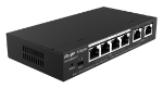 Reyee RG-ES206GC-P – Administrable, Switch metálico administrable; 4 puertos PoE/POE+, Has…