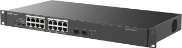 Reyee RG-ES118GS-P-L – No administrable - Metálico - Switch - 16 puertos x 10/100/1000BASE-T…