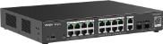 Reyee RG-ES220GS-P – Administrable - Metálico - Switch - 18 puertos x 10/100/1000BASE-T -…