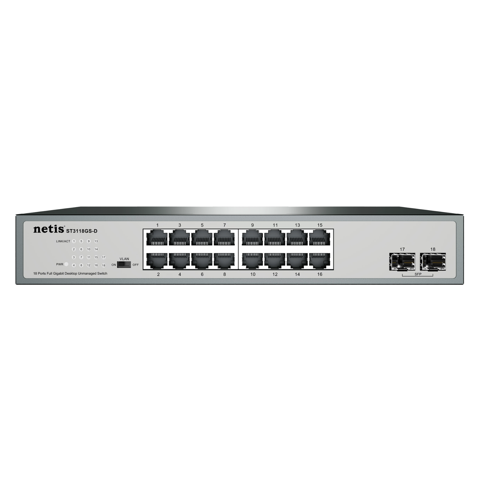 NETIS ST3126GS – Netis ST3126GS: Switch No Administrable Gigabit de 24 Puertos 10/100/…