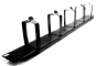 REGUVOLT RV-O-1U-TAP – Organizador de cable de 1u de rack de 5 anillos de metal C/Tapa de me…