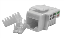 GLC CE-4002 – Jack RJ45 Blanco