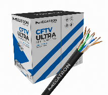 MEGATRON CCA300N – BOBINA CABLE UTP 4 PARES 305M
