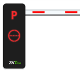ZKTECO PROBG3030R-LED – Barrera vehicular con mástil recto con apertura desde la derecha de 3…