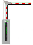 ZKTECO ProBG3130L-LED – Barrera vehicular con mástil articulado a 90° con apertura desde la i…