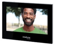 INTELBRAS TVIP 2220W – Pantalla porteria IP 7 Pulgadas, Tactil, Lan/WIFI, Poe