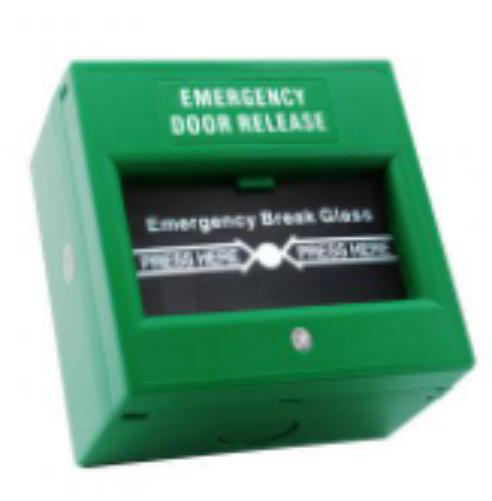 ZIJI ZAM-20RVG – Avisador manual de incendio color VERDE