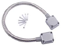 ZIJI ZPC-01AL – PASACABLE FLEX METALICO P/PUERTA con CAJA de pase