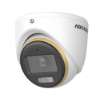 HIKVISION DS-2CE70DF3T-LMFS – Domo analógica 2MP ColorVu con Smart Hybrid Light, audio coaxial, sir…