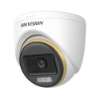 HIKVISION DS-2CE70DF3T-LPFS – Domo analógico 2MP ColorVu con Smart Hybrid Light, audio coaxial y ca…