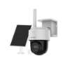 HIKVISION DS-2CFSP4/4G/LA – Cámara PT Solar 4G 4MP 24/7 (AOV), Audio Bidireccional, Luz Híbrida 3…