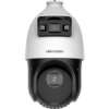 HIKVISION DS-2SE4C425MWG-E/14(F0) – Domo PTZ IP, Tandemvu, 4 Mpx, con cámara fija también de 4 Mpx, 25X Z…
