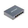 HIKVISION DS-3E0105P-E/M(B) – Switch 4 ports PoE + 1uplink 100 Mbps, 802