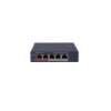 HIKVISION DS-3E1105P-EI/M (V2) – Switch monitoreable PoE+, 4 puertos 10/100 Mbps PoE más 1 puerto RJ45…