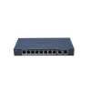 HIKVISION DS-3E1310HP-EI(B) – Smart-managed: 8×PoE + 2 Gigabit, 110W total, Hi-PoE, largo alcance 3…