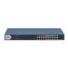 HIKVISION DS-3E1318P-EI(B) – Switch PoE smart 16×100Mbps + 2×Gigabit, 230W PoE, gestión avanzada y…