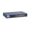 HIKVISION DS-3E1318P-EI/M – Switch PoE adm via web, 16 puertos 10/100 + 2 combo Gbe