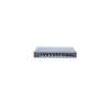HIKVISION DS-3E1510P-SI – Switch PoE administrable víaa web, 8 puertos 10/100 + 2 combo Gbe