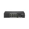 HIKVISION DS-3T0310HP – Switch PoE industrial de 8 puertos, no administrable, 110W, largo alc…