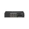 HIKVISION DS-3T0510HP – Switch PoE no administrado de 8 puertos, 110W, SFP, largo alcance 300…