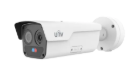 UNV TIC2624S-F10-4F6AC-I3 – CAMARA IP PRO TIPO BULLET BI-ESPECTRO LENTE TERMICO 400X300 10MM, LEN…