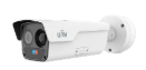UNV TIC2624S-F35-4F12AC-I3 – CAMARA IP PRO TIPO BULLET BI-ESPECTRO LENTE TERMICO 400X300 35MM, LEN…