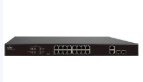 UNV NSW2020-16T2GC-POE-IN – SWITCH POE 16 PUERTOS 100MBPS + 2UPLINK 1GBPS RJ45 +1 UPLINK 1GBPS CO…