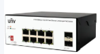 UNV ISW2000-8T2GP-POE-IN – SWITCH POE NO ADMINISTRADO DE 100 GIGABIT Y 8 PUERTOS