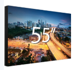 UNV MW-A55-B1 – DISPLAY LCD VIDEO WALL 55'''' PULGADAS RESOLUCIÓN 1920×1080 BISEL 3,5…