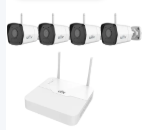 UNV KIT/NVR301-04LS3-W/4-322LB-ABF28WK-G – NVR KIT WIFI TIPO DE CÁMARAS MINI DOMO RESOLUCION 2MPX LENTE FIJO 2,8…