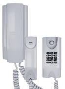 INTELBRAS TDMI 300 B – Telefono para porteros TDMI 300 color Blanco, tecla para porteria, te…