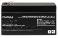 INTELBRAS XB-1212 – Batería 12V 1,2A compatible con panel de incendio CIC06L/CIE1060 se r…