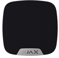 AJAX HomeSiren B – Sirena para interiores negra Indica si está armada o desarmada median…